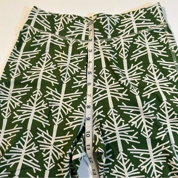 REPOSH Pact Green and Red Pajama Set **PLEASE READ!!** - Picture 7 of 9